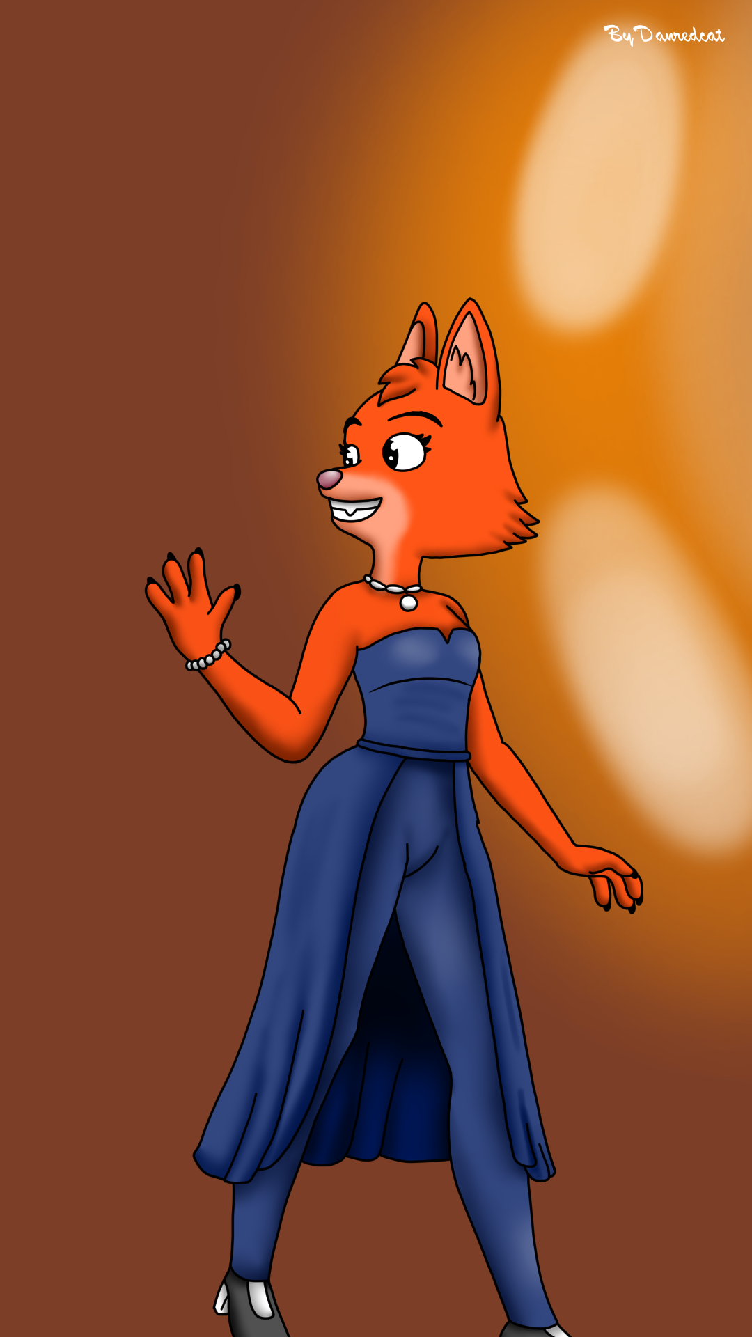 diane foxington blue dress Diane Foxington blue dress by HeroMan655 on DeviantArt