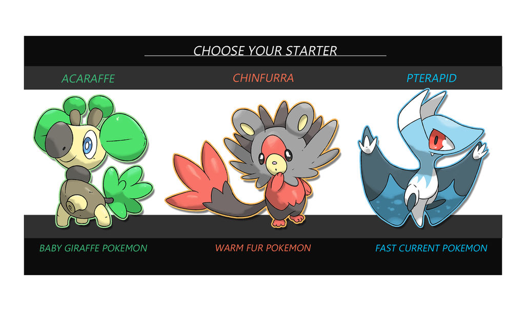 Choose Your Starter!