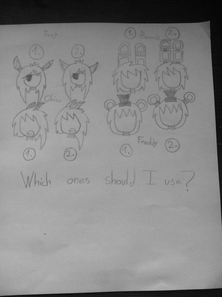 FNaF Characters Test By St1rl4 On DeviantArt