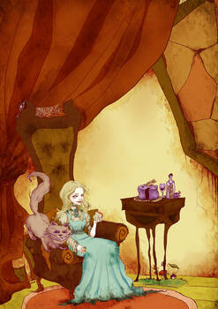 Alice and Cheshire Cat