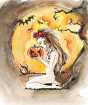Halloween Kiss by SilentEve