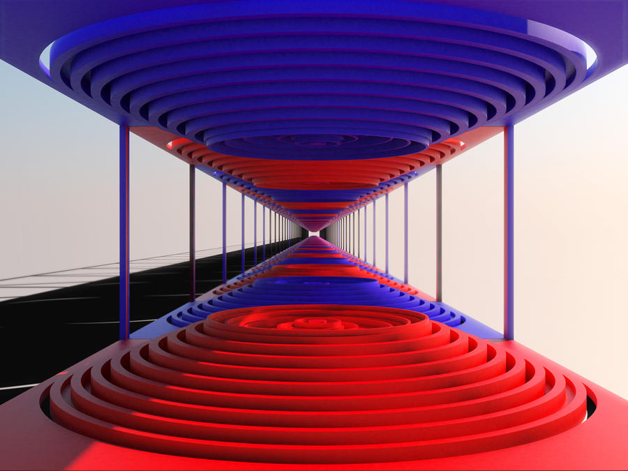 A Distraction in Red And Blue by Kit-Elliott on DeviantArt