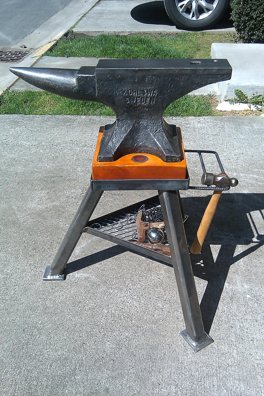 Blacksmith ANVIL STAND Forging 