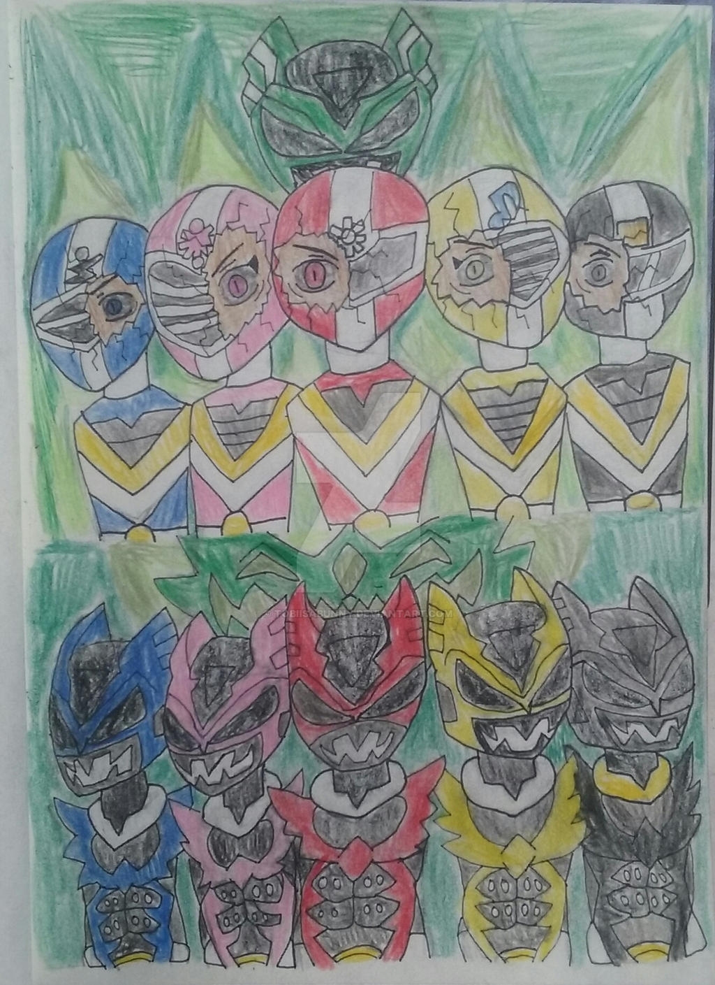 Rangers Gone Psycho by TobiIsABunny on DeviantArt