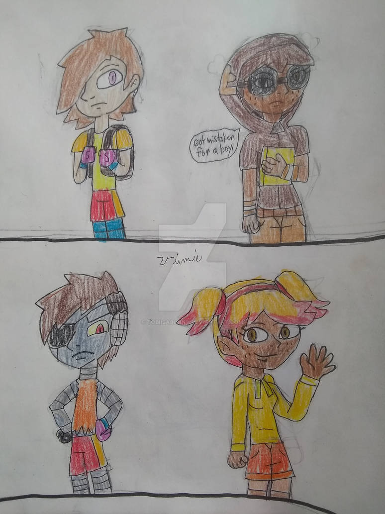 Human Rob And Penelope by TobiIsABunny on DeviantArt