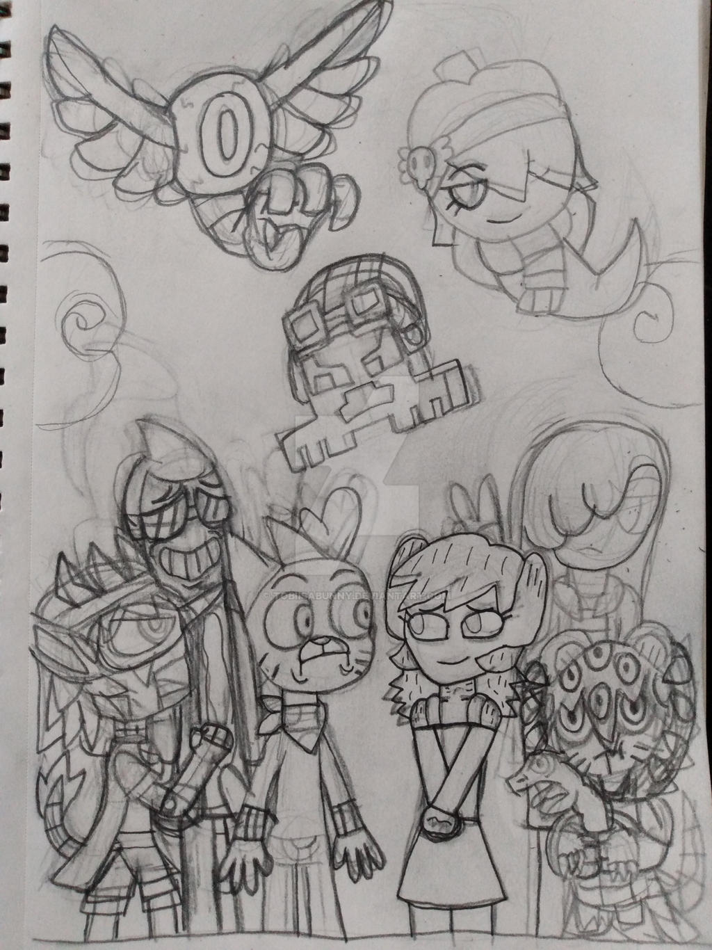 Incomplete Drawing by TobiIsABunny on DeviantArt