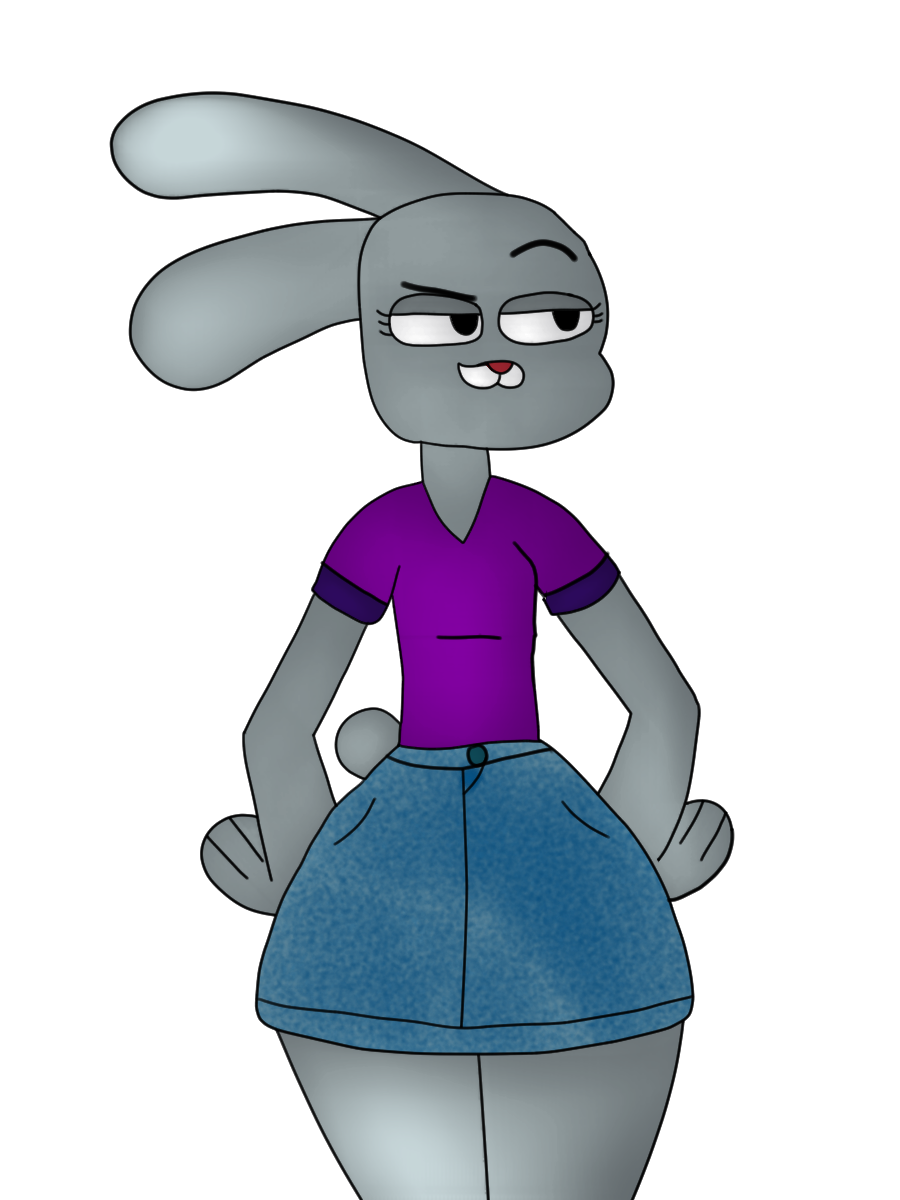 Gray Rabbit by TobiIsABunny on DeviantArt