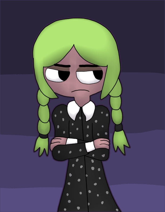 Clare As Wensday by TobiIsABunny on DeviantArt