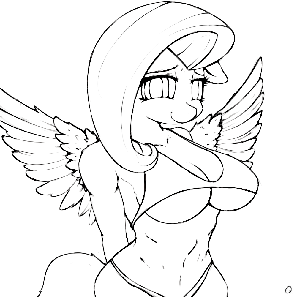 Fluttershy Anthro