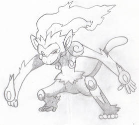 Infernape Drawing