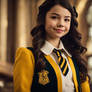 Miranda Cosgrove as a hogwarts student