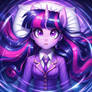 Twilight Sparkle in a trance