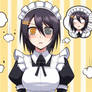 Rukia as a maid in control 4