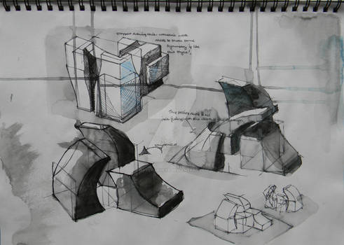 initial architectural ideas