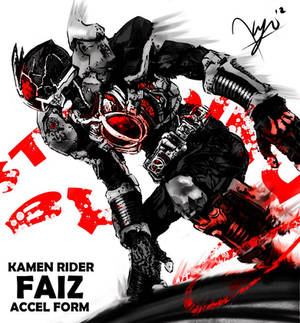 Kamen Rider Faiz Axel Form