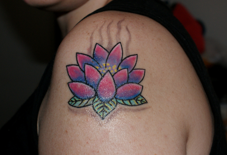 Lotus Tattoo inspired