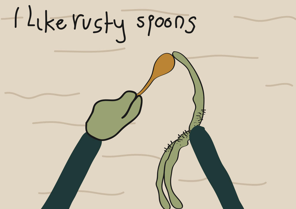 Rustry Spoons Rusty Spoons by GlaDoge26 on DeviantArt