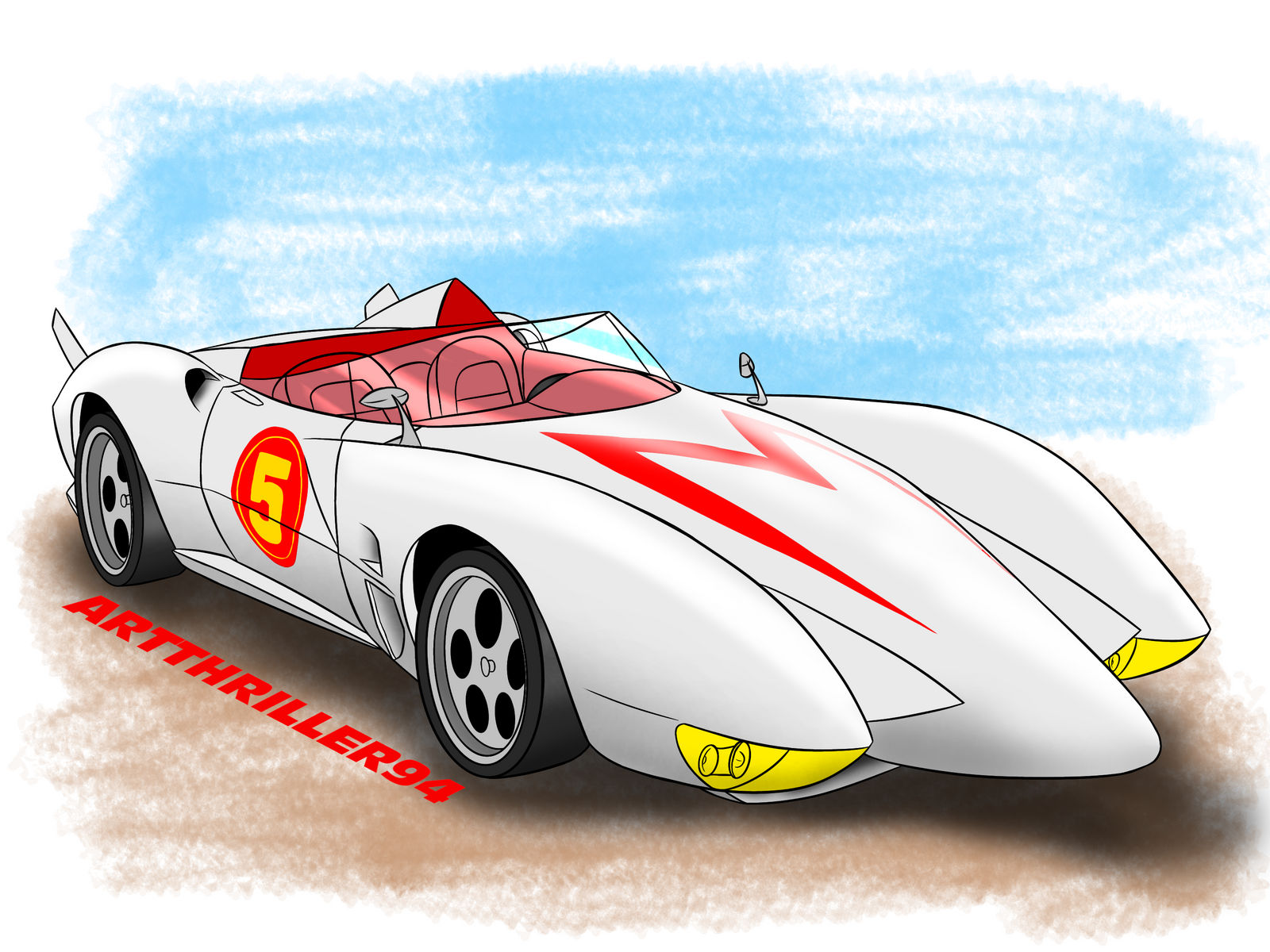 Mach 5 Shell The Mach 5 by Artthriller94 on DeviantArt
