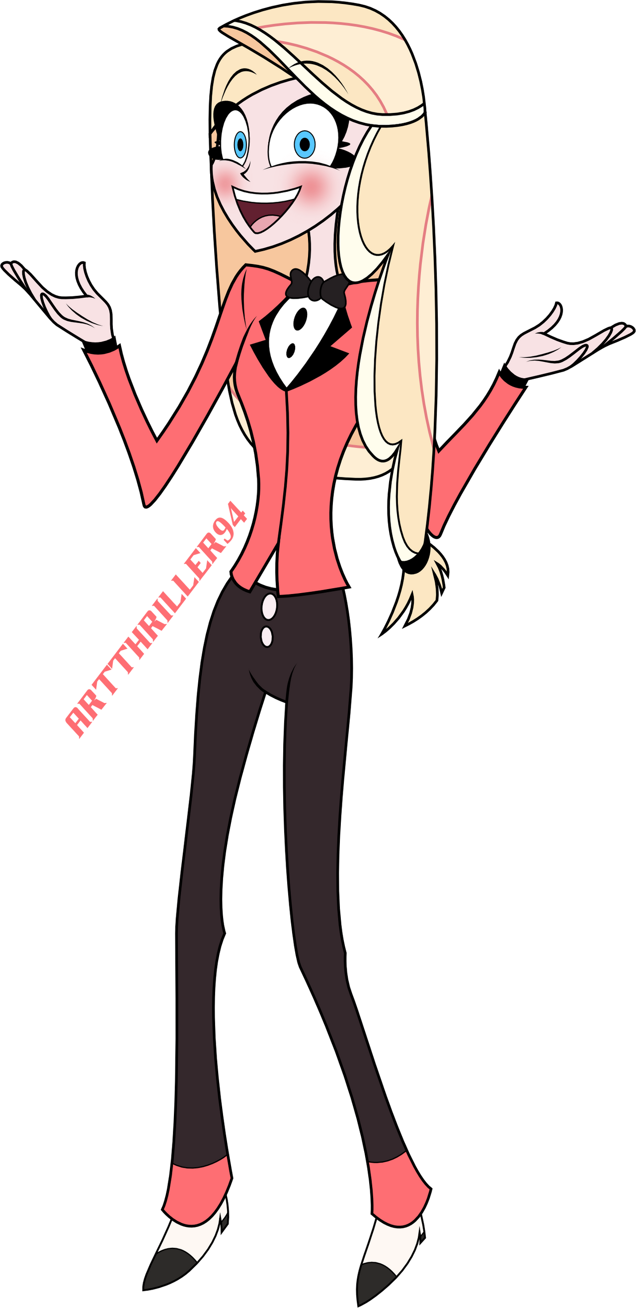 Charlie Morningstar (human disguise) by Artthriller94 on DeviantArt