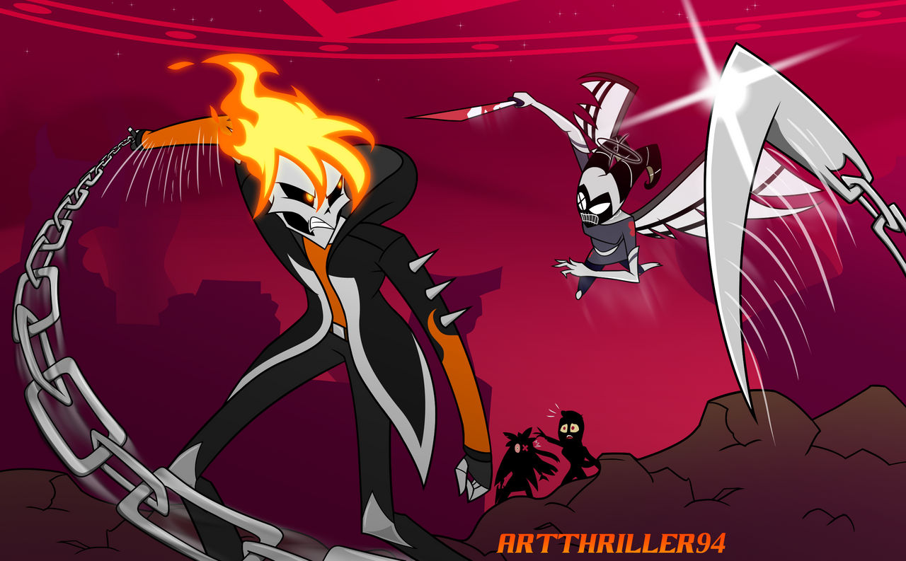 Ghost Rider Vs Lute by Artthriller94 on DeviantArt