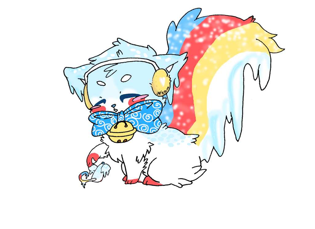 Milo the Snowcone Sushi Cat