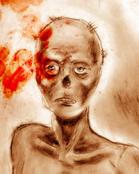 Portrait of a Zombie
