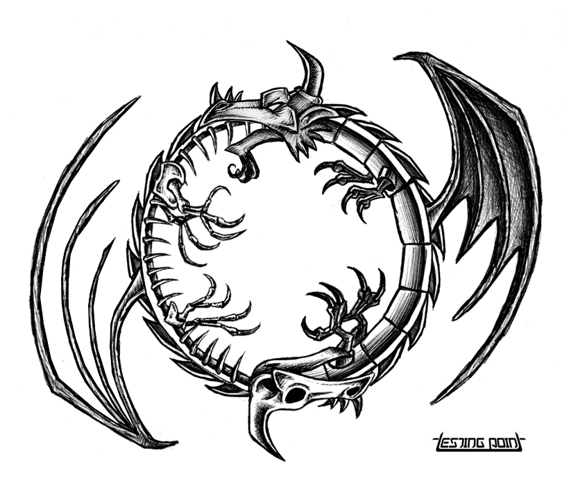 54 Ouroboros Tattoo Designs With Meaning And Ideas