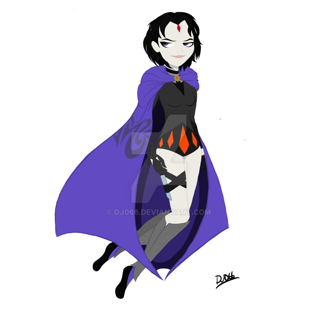 Raven Azarath fanart by DJ066 on DeviantArt