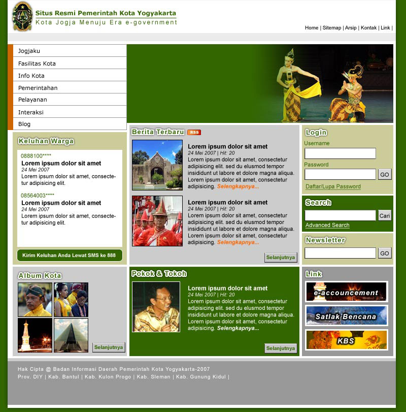 Jogja City Government web ve02