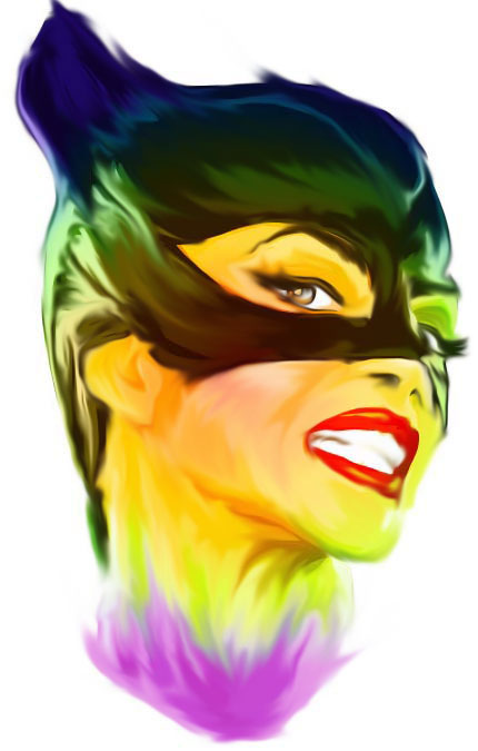 Catwoman Repainted