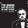Godfather Wallpaper - Vito Corleone's Quote