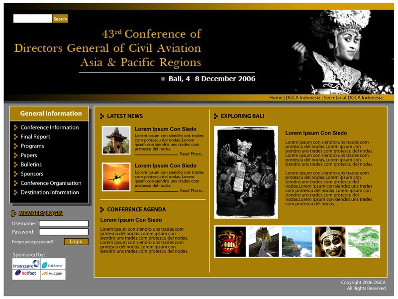 43rd DGCA Conference Web