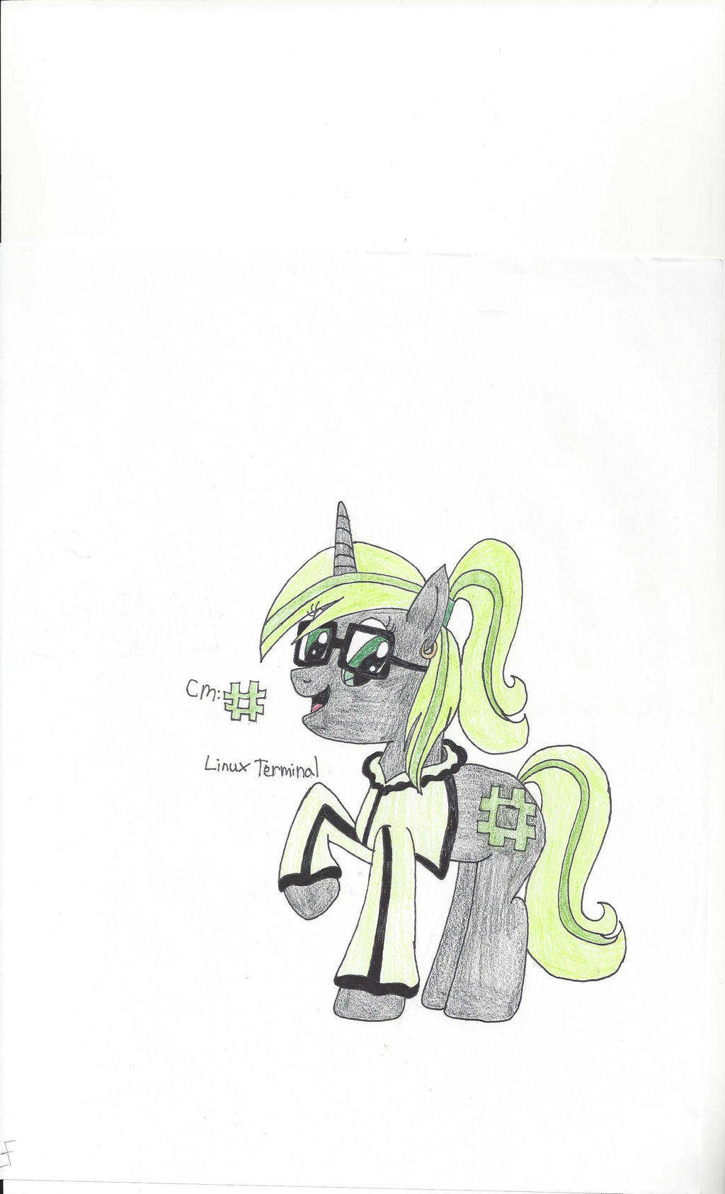 Mlp Linux Theme MLP Oc - Linux Terminal by Silverstar64 on DeviantArt