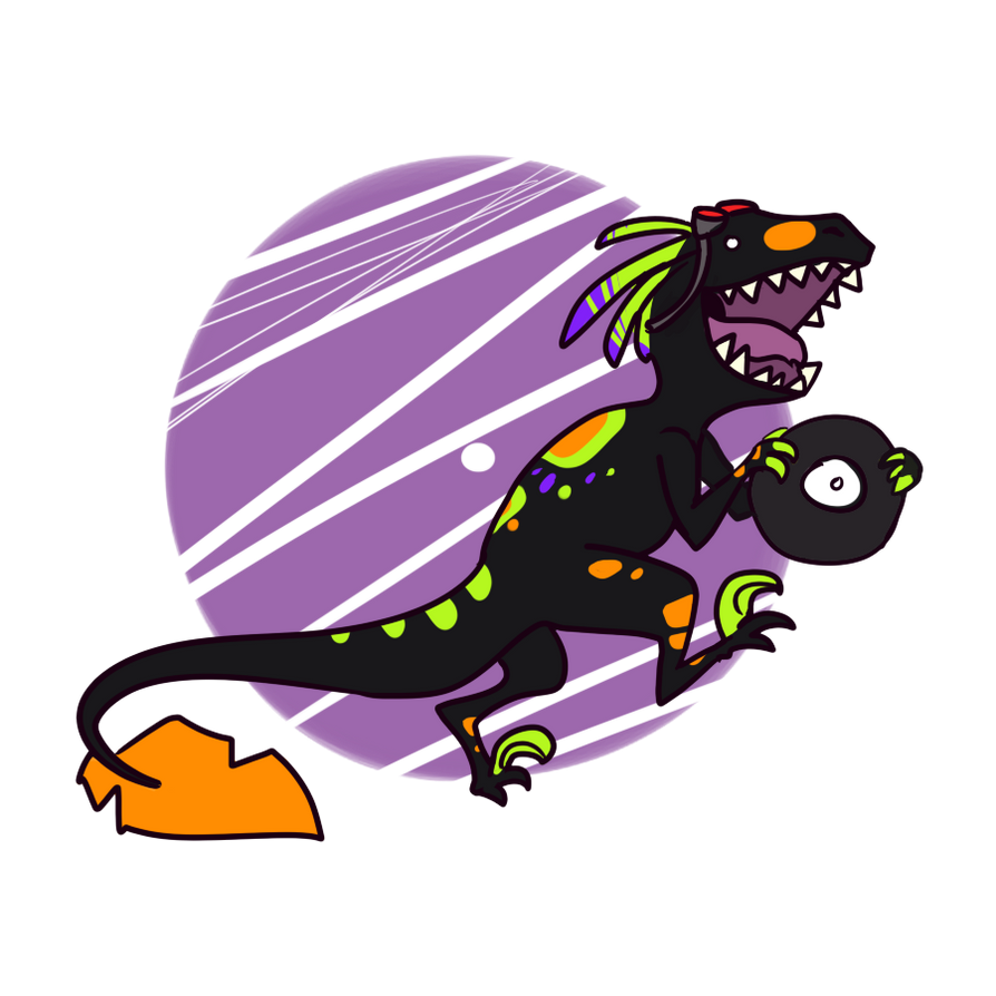 Omni Raptor Rapping Rockingest rapping raptor DJ by Kichi-Art on DeviantArt