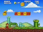 Mario remake world 1 - 1
