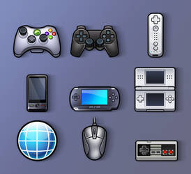 Gaming Icons by MaroBot