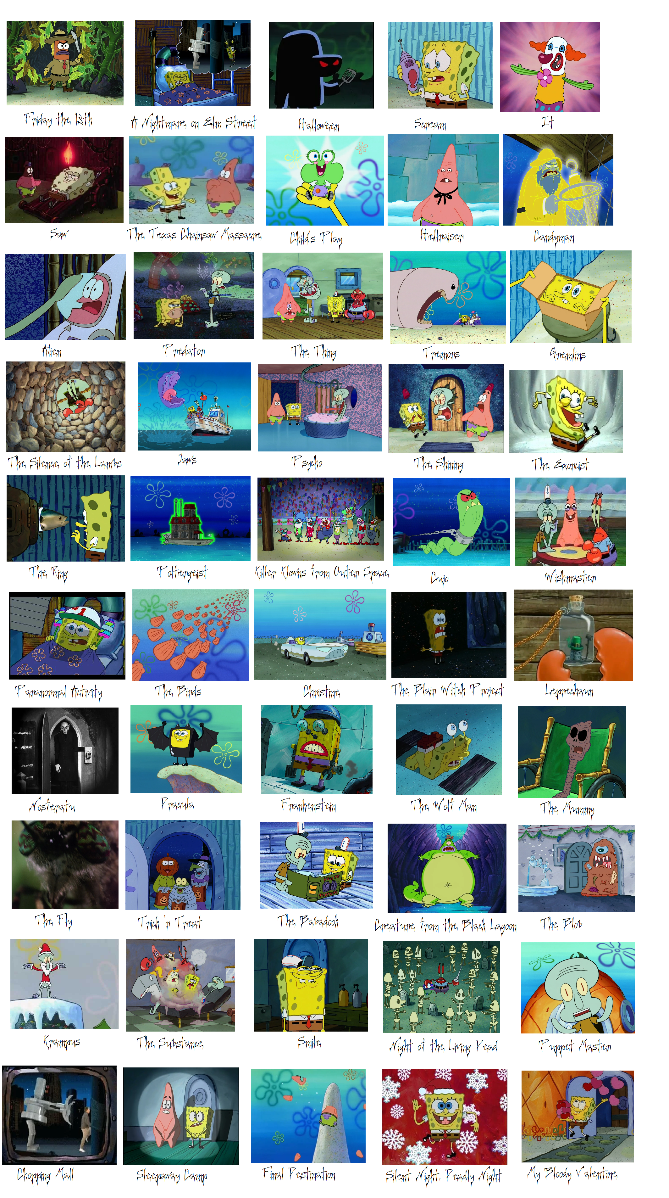Horror Movies Portrayed By SpongeBob By Bonniegamer888Boi On DeviantArt horror-movies-portrayed-by-spongebob-by-bonniegamer888boi-on-deviantart
