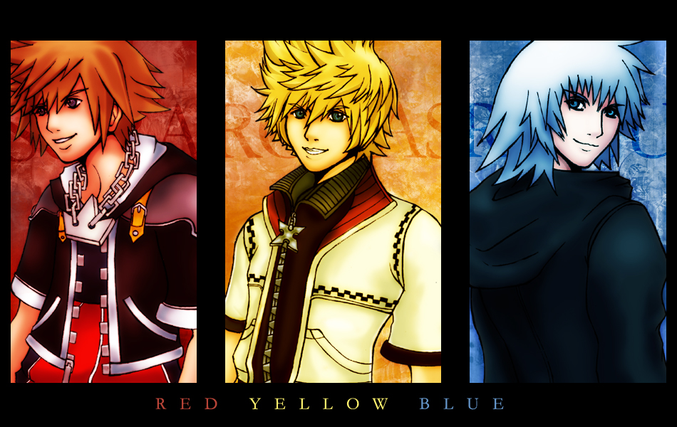 KH2: Red Yellow Blue