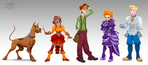 Victorian Scooby-Doo Concept Art