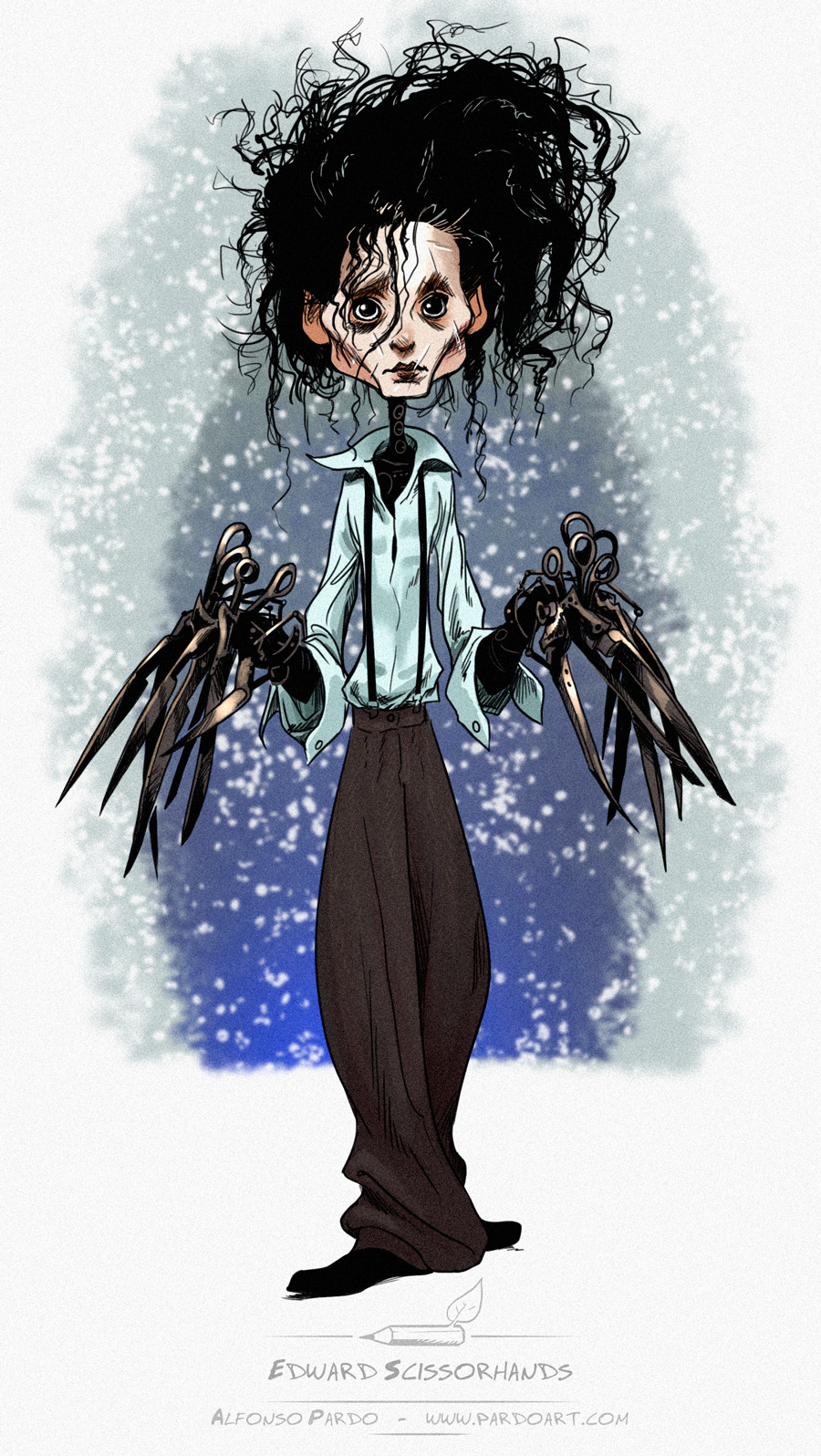 Edward Scissorhands sketch