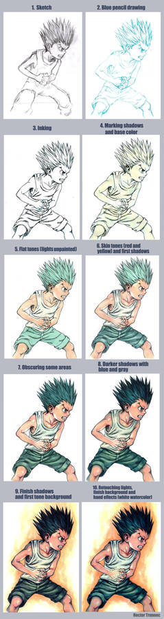 Step by Step (Watercolor Tutorial)