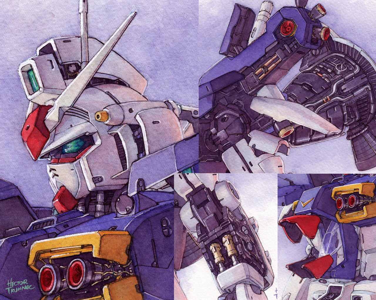 Gp01 Chain Gundam GP01 details by Trunnec on DeviantArt