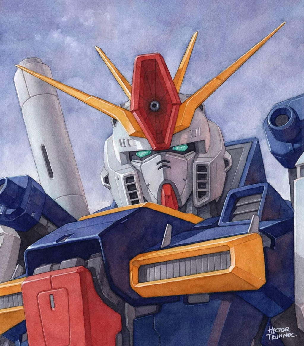 Zz Deviantart ZZ Gundam by Trunnec on DeviantArt