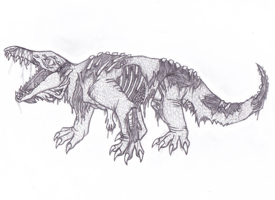 SCP-682 Fanart by WarriorRazorclaw on DeviantArt