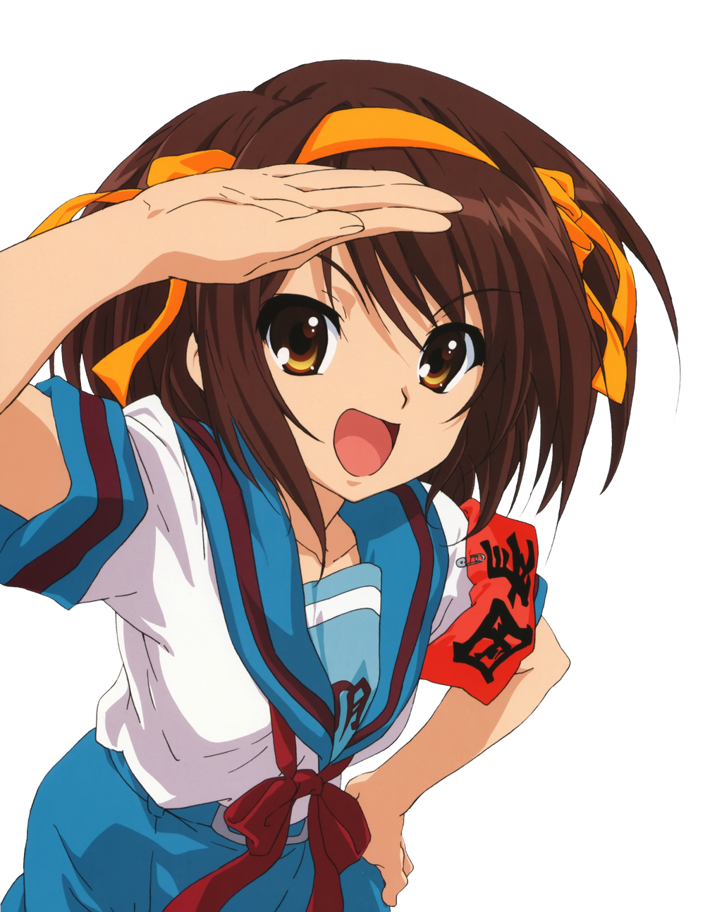 Harhi Haruhi Suzumiya (Render #1) by iEmelien on DeviantArt