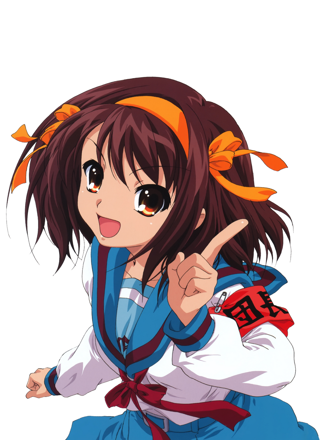 Harhi Haruhi Suzumiya (Render #2) by iEmelien on DeviantArt