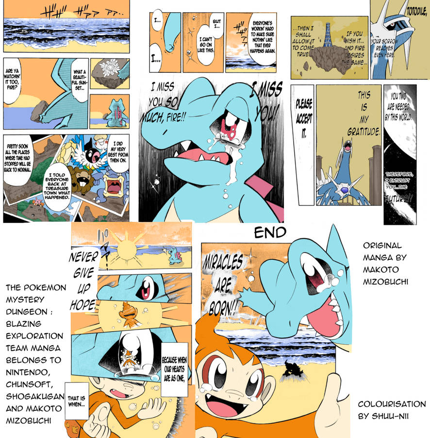 Pokemon Mystery Dungeon 2 Manga Coloured (Part 2) by Shuunii on DeviantArt