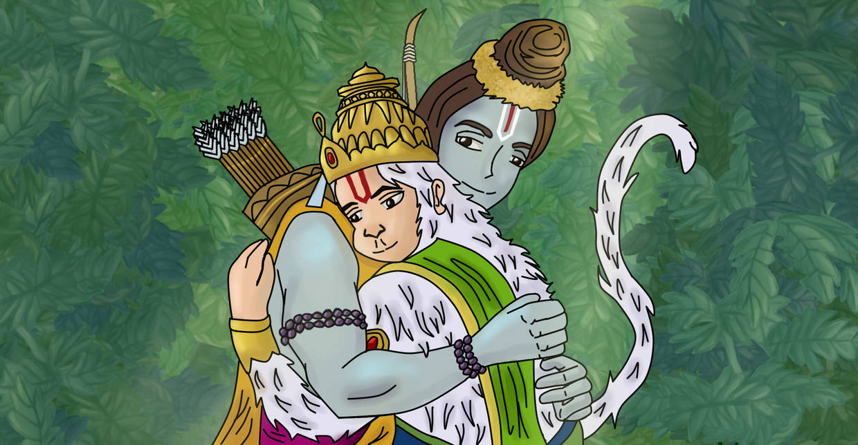 Hanuma Find Rama Rama and Hanuman by The-Ugly-Dragon on DeviantArt