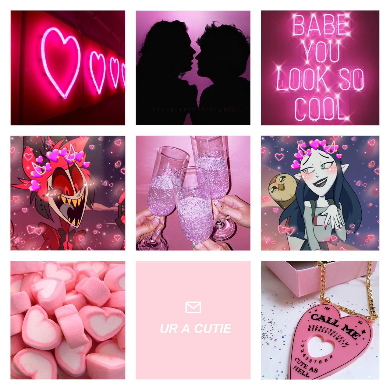 Aesthetic Moodboard Alasilith Valentine day by cadence888 on DeviantArt