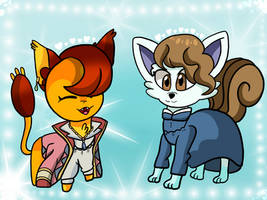 ( PC ) Autumn and Princess are cosplay